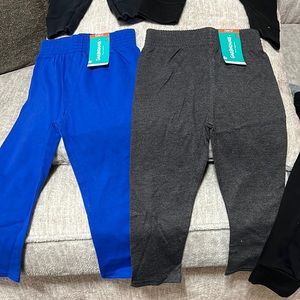 Toddler lite jersey pants & one olive jogger